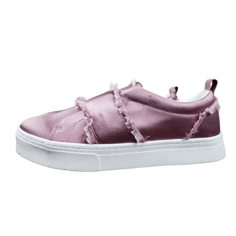 Sam Edelman Sateen Frayed Platform Sneaker Women’s Sizes 7.5 & 9 NWOB - Picture 8 of 14
